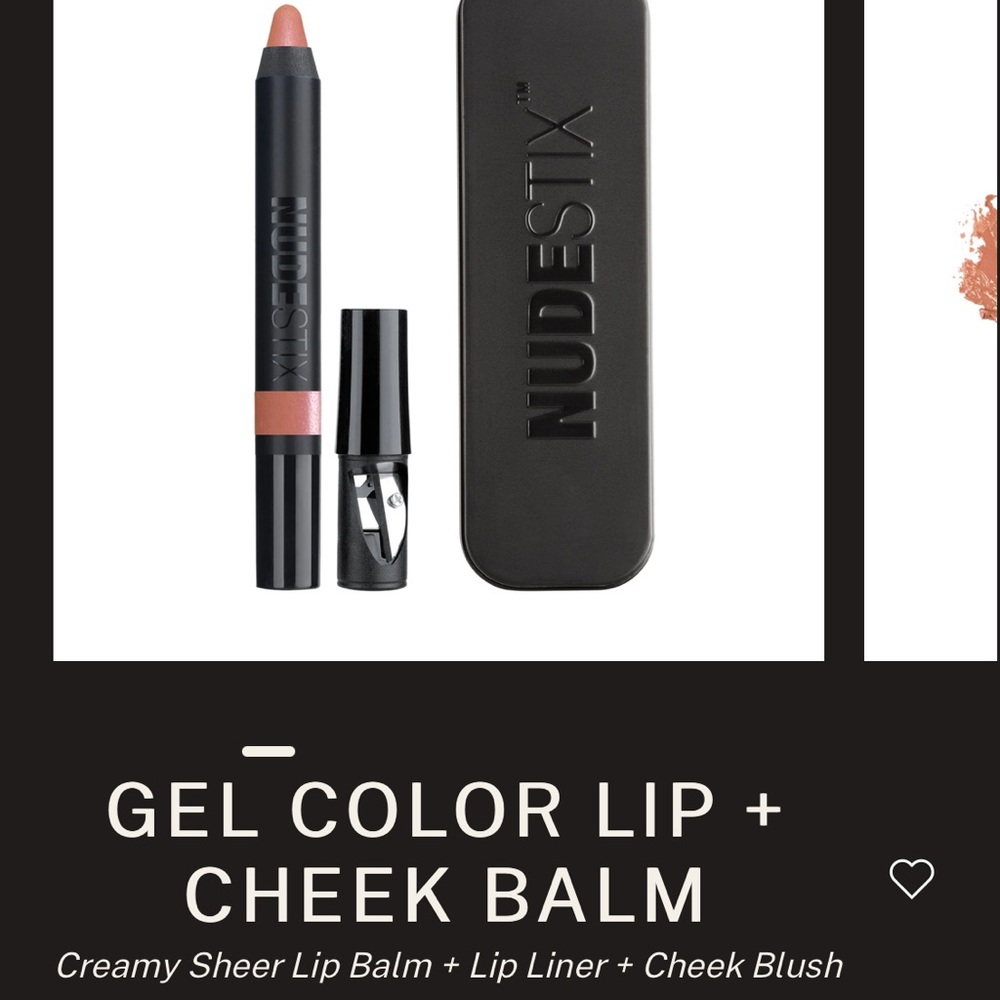 3 Brand New Nude Stick GEL COLOR LIP + CHEEK BALMS